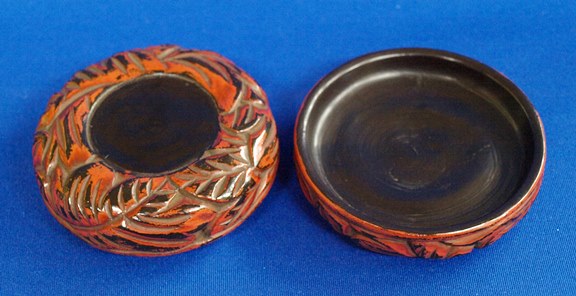 後藤斉宮 鎌倉彫 香合 | 茶道具 小西康のぶろぐ