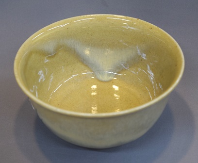 膳所焼 色絵八橋茶碗 誠堂和尚 | 茶道具 小西康のぶろぐ