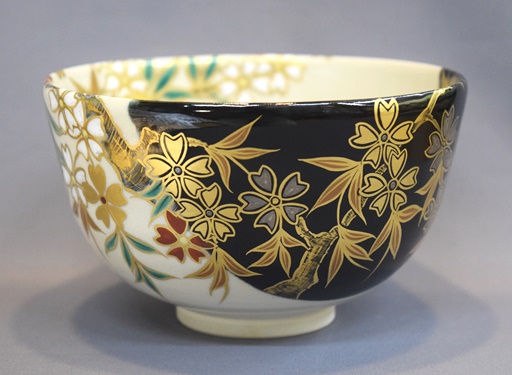 宮川香雲 桜絵茶碗 鵬雲斎宗匠 | 茶道具 小西康のぶろぐ