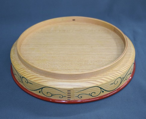 橋村萬象 唐草絵 爪紅 曲菓子盆 | 茶道具 小西康のぶろぐ