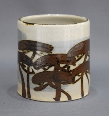 九代白井半七 松絵 蓋置 | 茶道具 小西康のぶろぐ