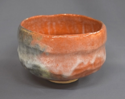 小川長楽作 毒湛筆刻入 逸品茶碗 小川長楽 赤茶碗 | 茶道具 小西康のぶろぐ