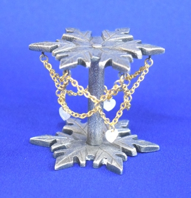 茶道具　高岡銅器　金谷宗林作　三十六歌仙　蓋置　共箱　V　6814 茶道具 高岡銅器 金谷宗林作 三十六歌仙 蓋置 共箱 V 6814