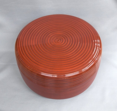 川端近左 熊笹蒔絵 溜ロクロ目喰篭 | 茶道具 小西康のぶろぐ