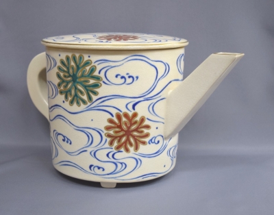 清閑寺窯 杉田祥平 淡々斎好写 海松絵水注 | 茶道具 小西康のぶろぐ