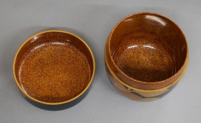 茶道具 棗　紫陽花　マキエ Yahoo!オークション -「アジサイ 紫陽花」(棗) (漆芸)の落札相場