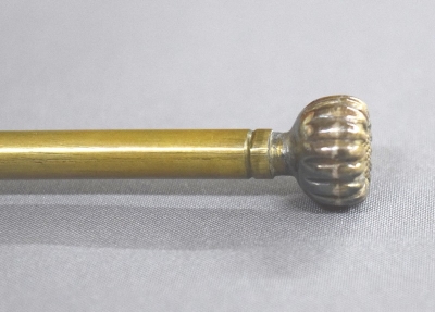 大西清右衛門 浄心 南鐐菊頭 真鍮火箸 | 茶道具 小西康のぶろぐ