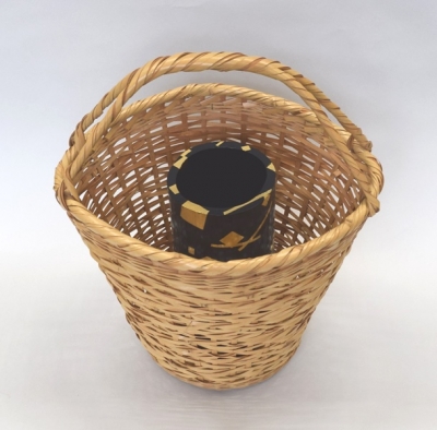 鵬雲斎宗匠好 菱篭花入 黒田正玄 | 茶道具 小西康のぶろぐ