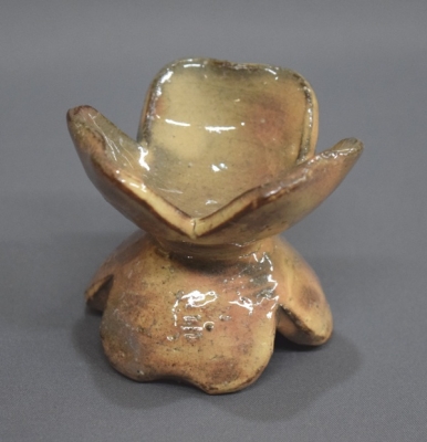 十三代田原陶兵衛 萩焼 三葉蓋置 | 茶道具 小西康のぶろぐ