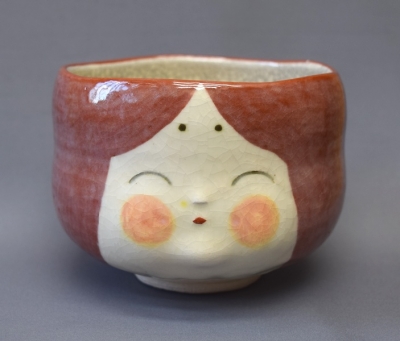 川嵜和楽 福笑い茶碗 | 茶道具 小西康のぶろぐ
