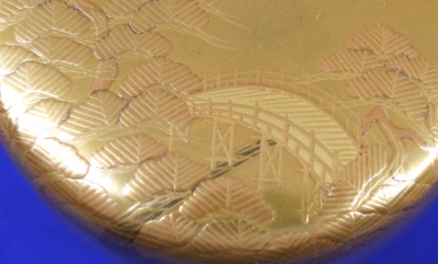 輪島塗 奥野美峰 金地 住吉蒔絵平棗 | 茶道具 小西康のぶろぐ