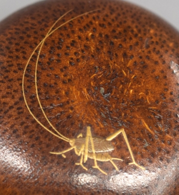 松斎 竹摺漆 虫蒔絵丸香合 淡々斎 | 茶道具 小西康のぶろぐ