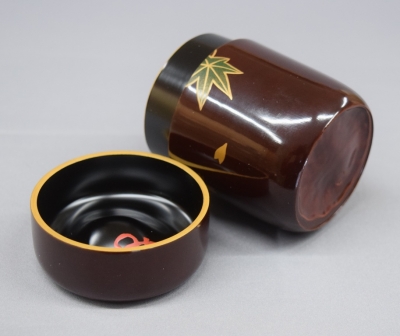 黒田宗伝 雲錦蒔絵 竹長棗 井口海仙 | 茶道具 小西康のぶろぐ