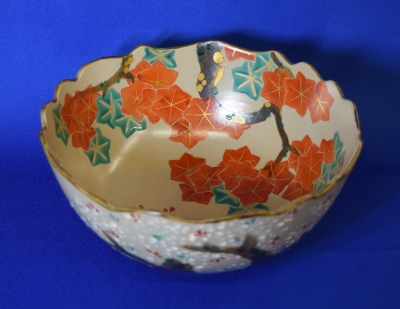 永楽善五郎 即全 乾山写 雲錦菓子鉢 | 茶道具 小西康のぶろぐ