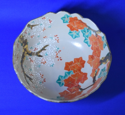 永楽善五郎 即全 乾山写 雲錦菓子鉢 | 茶道具 小西康のぶろぐ