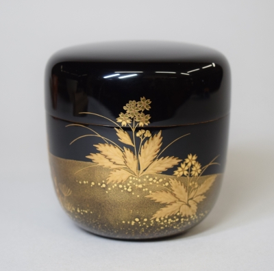 川端近左 春草蒔絵 大棗 坐忘斎御家元 | 茶道具 小西康のぶろぐ