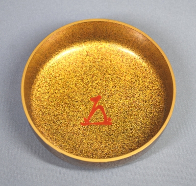 中野孝弌 松皮菱 鶴菊蒔絵大棗 而妙斎（宗員） | 茶道具 小西康