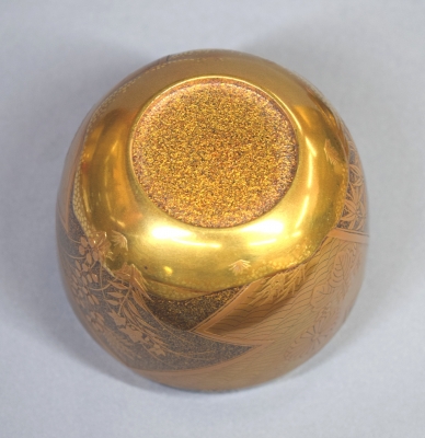 中野孝弌 松皮菱 鶴菊蒔絵大棗 而妙斎（宗員） | 茶道具 小西康のぶろぐ