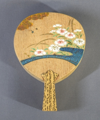 川本光春 撫子絵 団扇香合 龍源院 細合喝堂 | 茶道具 小西康のぶろぐ