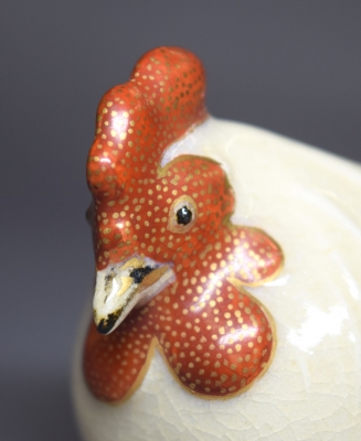 宮川香山 鶏香合 惺斎 | 茶道具 小西康のぶろぐ