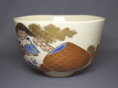 永楽善五郎 即全 仁清写 貝合茶碗 | 茶道具 小西康のぶろぐ