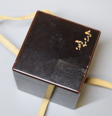 九谷焼 交趾写 騎牛帰家（きぎゅうきか）香合 | 茶道具 小西康のぶろぐ