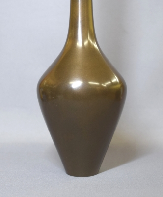 e3049 古備前 算木手 花入 木箱入り 角花入 茶道具 栗山園オンライン通販部 / 【出物】 古銅耳付花入 鵬雲斎書付