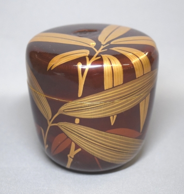 黒田正玄 熊笹蒔絵 竹大棗 即中斎宗匠 | 茶道具 小西康のぶろぐ