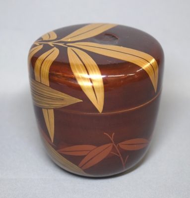 黒田正玄 熊笹蒔絵 竹大棗 即中斎宗匠 | 茶道具 小西康のぶろぐ