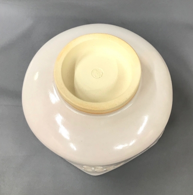 須田秀石⑤　茶懐石用　江戸切子金彩　外蓋葉物碗　五客セット（6客 中1客が欠品） 須田秀石⑤ 茶懐石用 江戸切子金彩 外蓋葉物碗 五客