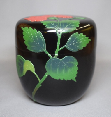 琉球塗 ハイビスカス大棗 鵬雲斎宗匠 | 茶道具 小西康のぶろぐ