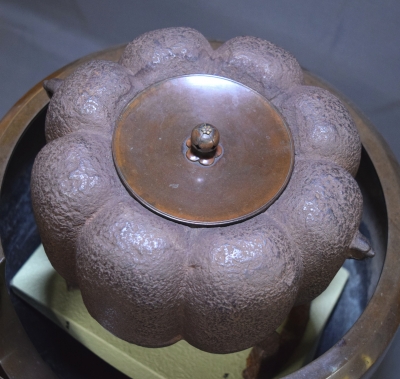 下間庄兵衛 阿古陀瓜釜 西村道爺 唐銅面取形風炉 | 茶道具 小西康のぶろぐ