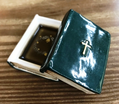 茶道具 鯛香合 金箔付 葆光斎書付 共箱 S37TK 工芸品