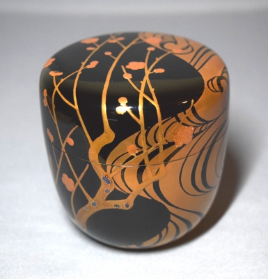 紅葉大棗　隆弘峯（岩倉隆斎）作 隆弘峯 梅蒔絵大棗 鵬雲斎宗匠 | 茶道具 小西康のぶろぐ