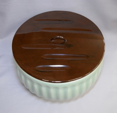 茶道具　三浦篤造　青華磁　坂田習軒画　蟹文　箸瓶　共箱　V　6449 茶道具 三浦竹泉造 唐物写 呉須赤絵碗 菓子鉢 在銘 共箱(MF599