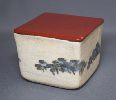 九代大樋長左衛門 松絵 四方茶器 | 茶道具 小西康のぶろぐ