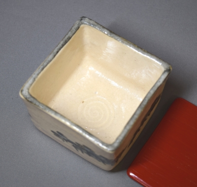 九代大樋長左衛門 松絵 四方茶器 | 茶道具 小西康のぶろぐ