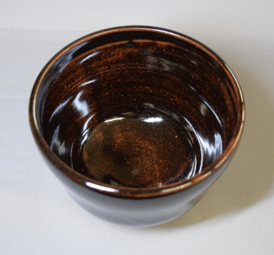 膳所焼 岩崎新定 色絵竹生島 茶碗 | 茶道具 小西康のぶろぐ