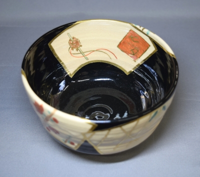 久世久宝 仁清黒 五節句茶碗 | 茶道具 小西康のぶろぐ