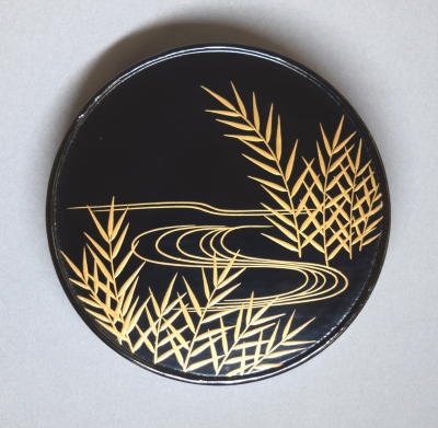 鈴木雅也 三友一閑塗り 飾り盆 鈴木雅也 三友一閑塗り 飾り盆