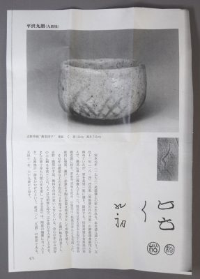 平沢九朗 瀬戸 ひょうたん火入 | 茶道具 小西康のぶろぐ