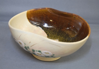 十二代永樂善五郎 永樂和全 菊谷焼 菊の絵鉢 | 茶道具 小西康の 十二代永樂善五郎 永樂和全 菊谷焼 菊の絵鉢 | 茶道具 小西康の