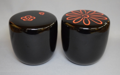 即中斎　棗　菊　桐 即中斎字型 「梅」「菊」 大棗 辻石斎 | 茶道具 小西康のぶろぐ
