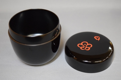 【茶道具】辻石斎造　梅蒔絵　竹金輪寺 即中斎字型 「梅」「菊」 大棗 辻石斎 | 茶道具 小西康のぶろぐ