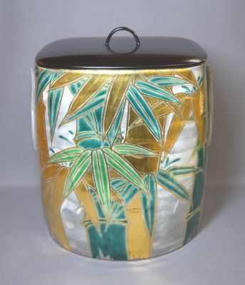 宮川香雲 乾山写 竹絵 一重口水指 | 茶道具 小西康のぶろぐ