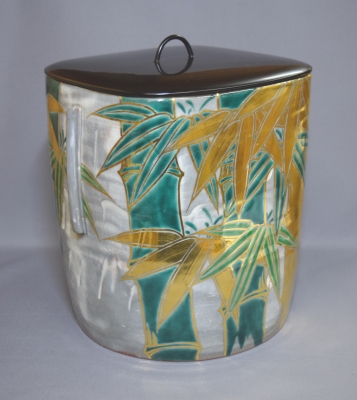 宮川香雲 乾山写 竹絵 一重口水指 | 茶道具 小西康のぶろぐ