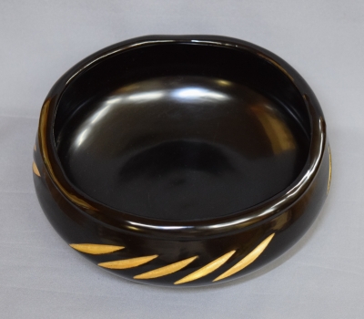 【茶道具】火襷灰焙烙 一双  底掬い 灰掻 炭185 茶器/茶道具 炭道具/炭所望】 半田焙烙セット 4点セット （筋