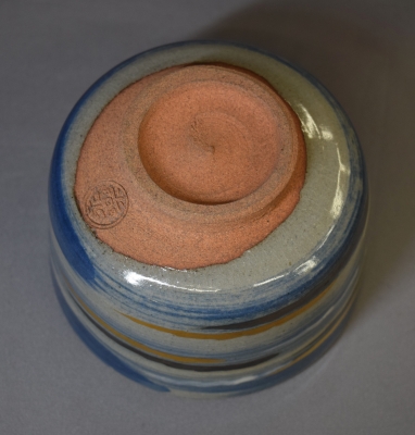 永楽善五郎(即全)作　乾山写　千家十職 永楽家の十六代善五郎 永楽善五郎 即全 乾山写川絵茶碗 鵬雲斎宗匠 | 茶道具 小西康の