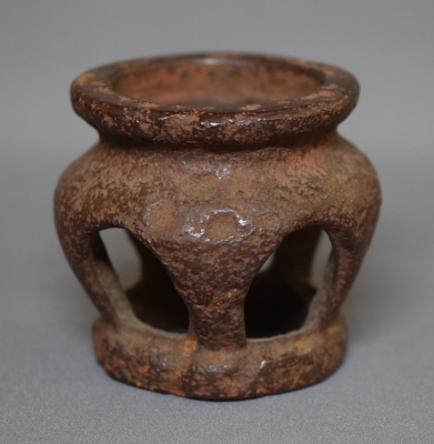 14代大西清右衛門　鉄石目鐶　茶道具 14代大西清右衛門 鉄石目鐶 茶道具