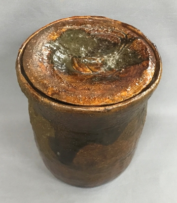 八代大樋長左衛門（宗春） 海老摘み 大樋焼水指 惺斎 | 茶道具